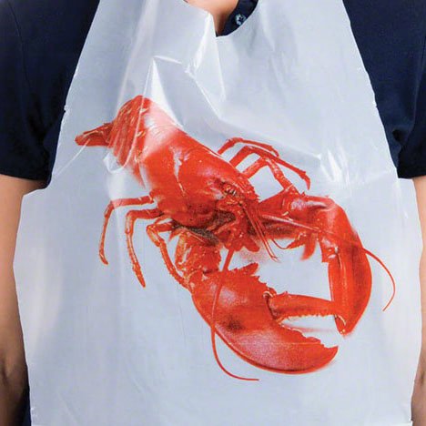 Seafood bibs fashion