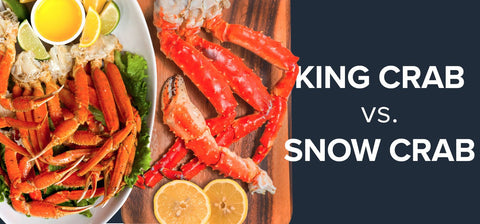 Long Arm of the Claw: The Difference Between King Crab vs. Snow Crab - Maine Lobster Now