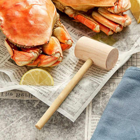 8" Wooden Lobster / Crab Mallet