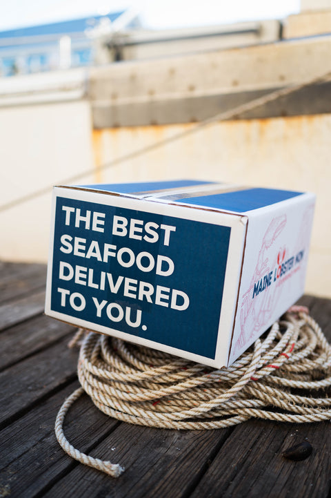 The best seafood delivered to you box on lobster dock