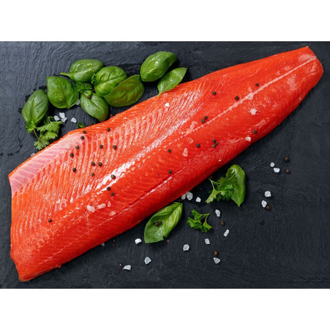 Wild Caught Alaskan Sockeye Salmon Fillet - 1.25 lb.