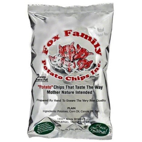 Fox Family Potato Chips - 2.0oz - Maine Lobster Now