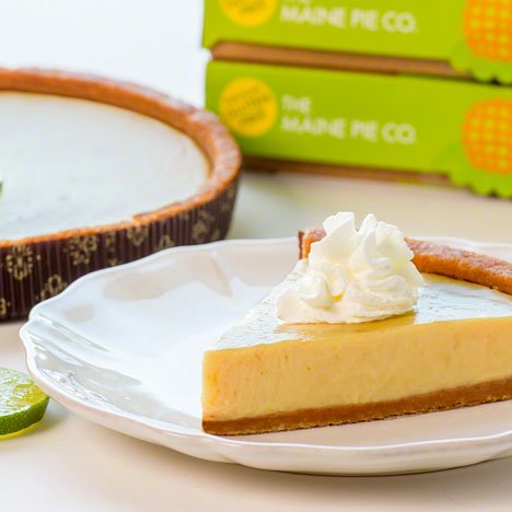 Key Lime Tart - The Maine Pie Co. - 9 inch - Maine Lobster Now