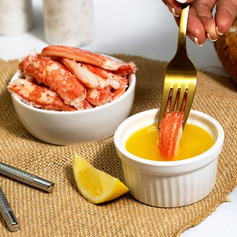 Snow Crab Leg Meat - 8 oz. - Maine Lobster Now